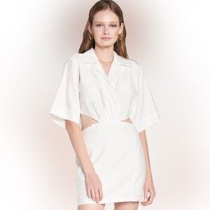 EN SAISON- NWT White Cutout Dress-Small